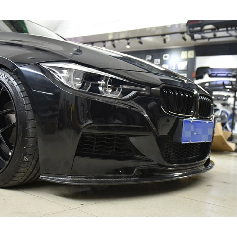 Спойлер для переднего бампера из углеродного волокна/FRP BMW 3 Series F30 F35 M Sport 320i 325i 328i