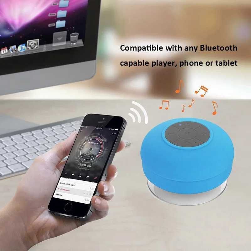 JKING Мини Bluetooth динамик Портативный водостойкий Беспроводной Громкая Связь