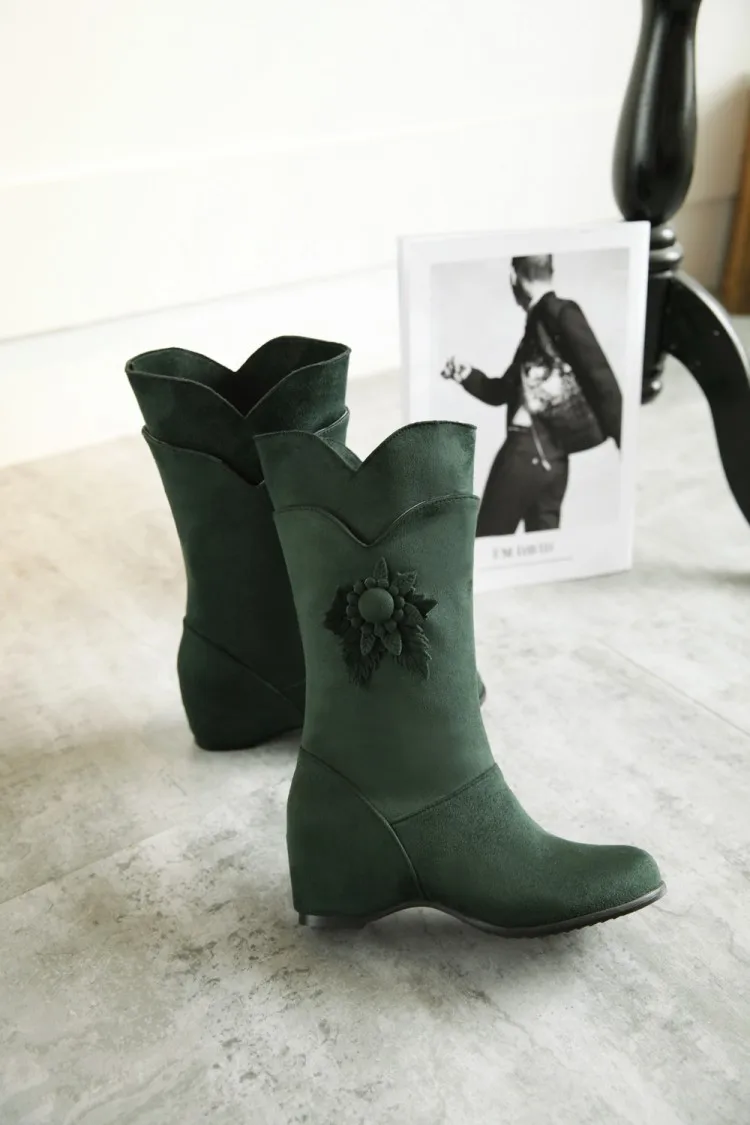 Женские сапоги до середины голени в летнем стиле; botas masculina zapatos botines mujer chaussure femme; HQ101