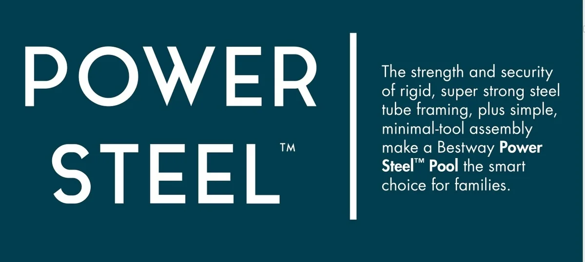 구매 Bestway-파워 스틸 수영장 세트, 56705x671 CM, 22 피트 X 52 인치, 원형 프레임, 야외 지상 수영장 + 커버, 매트, 사다리, 필터