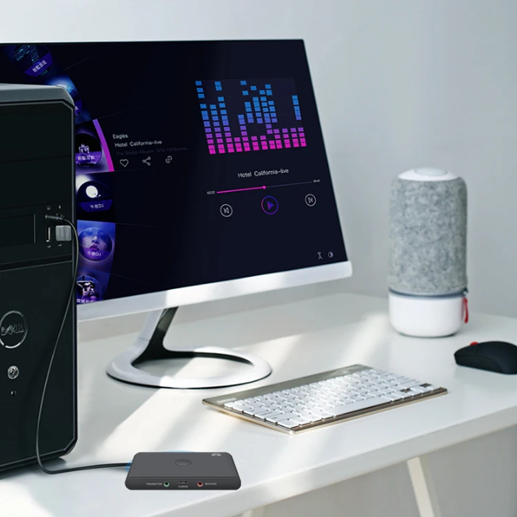 Kebidu 2 в 1 беспроводной Bluetooth 4,2 адаптер TX6 NFC ресивер передатчик музыка аудио адаптер для AUX вход или RCA порт для ПК