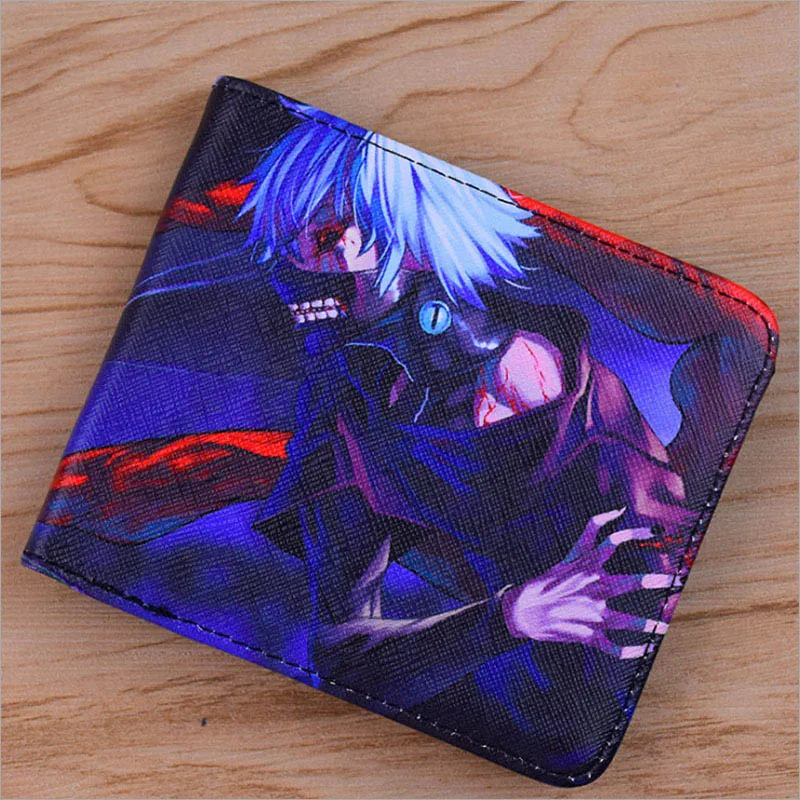 Tokyo Ghoul Черный Дворецкий аниме короткий кошелек Себастиан микаелис и Ciel Phantomhive двойные зажим для денег - Цвет: Tokyo Ghoul