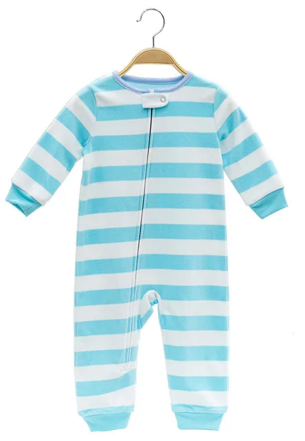 Light blue stripe Детская одежда, bebes, комбинезон с воротником, флисовые пижамы для новорожденных, одежда для маленьких мальчиков, одежда для маленьких мальчиков, комбинезоны, верхняя одежда - Цвет: Light blue stripe