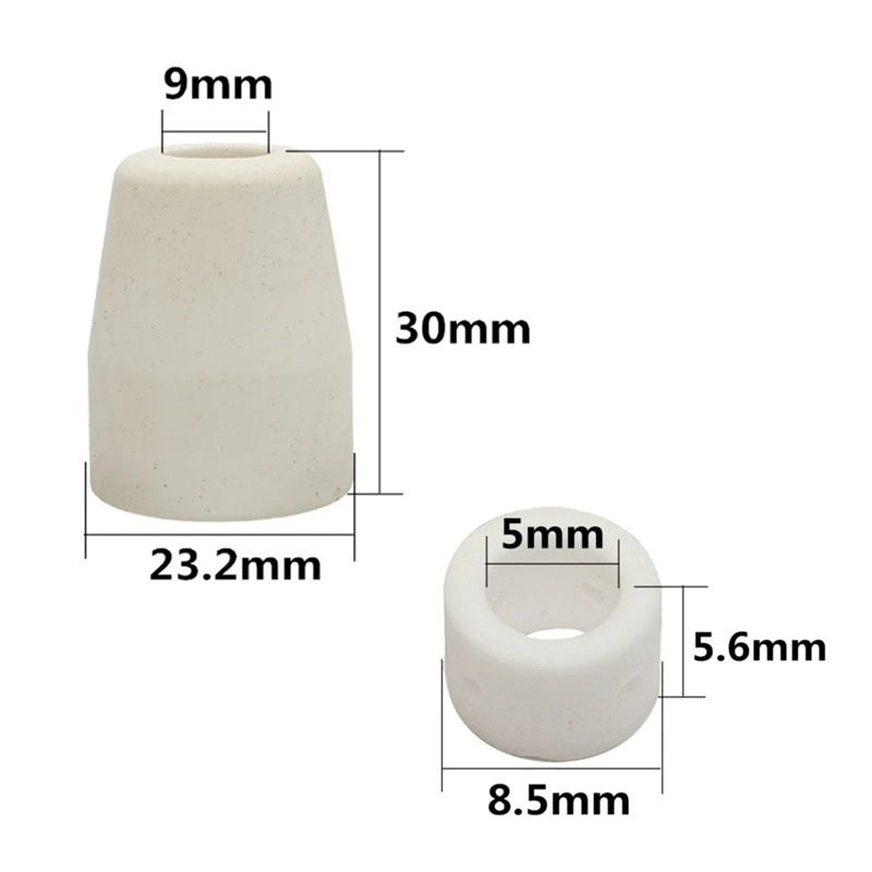 45 шт. расходные материалы для плазменной резки запчасти фонарь аксессуары Lg-40 Pt-31