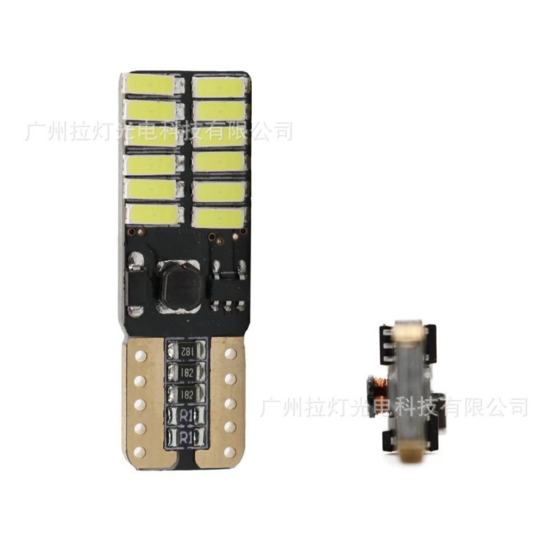 1 пара Высокая мощность 4014 W5W 12V супер яркий светодиодный светильник для