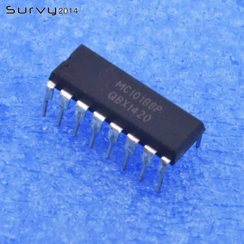1/5PCS MC10198P MC10198 DIP-16 Monostable Multivibrator IC US | Электронные компоненты и принадлежности