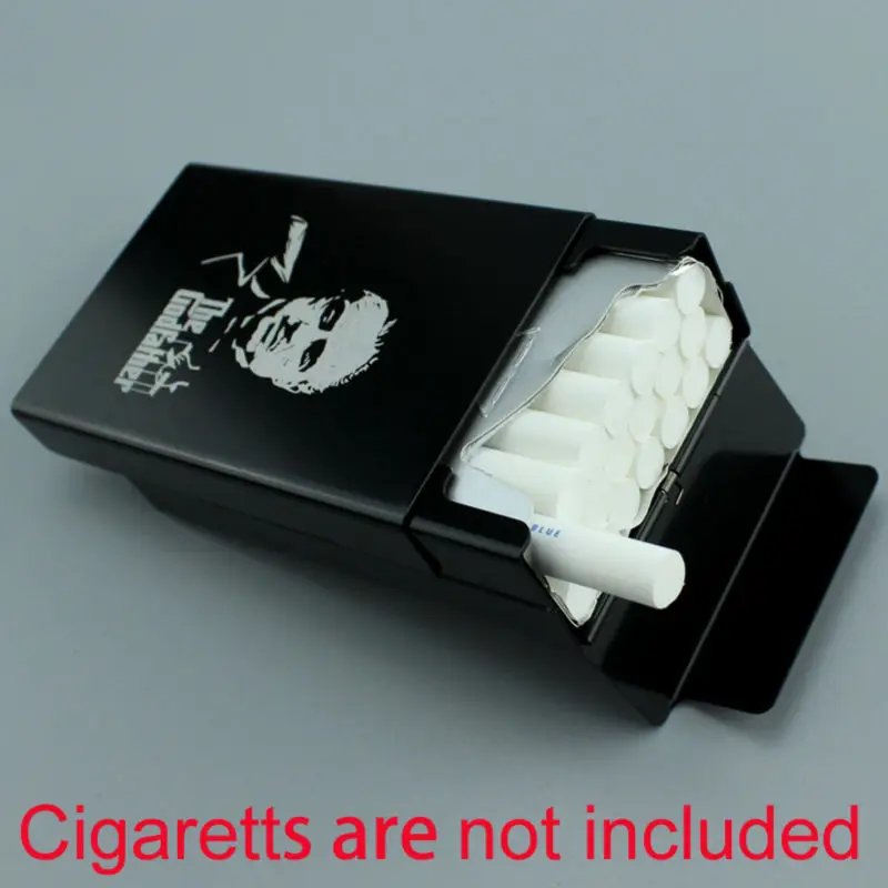 Итальянская мафия Крестный отец Голливудского кино Металлический корпус из алюминиевого сплава Дымовой подарочный набор на 20 сигаретных палочек.