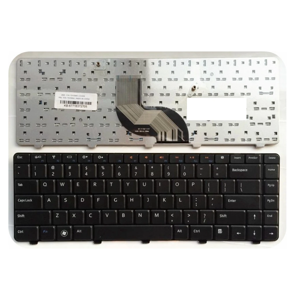 Сменная Клавиатура для ноутбука DELL N4010 N4020 M4010R N4030 N5020 N5030 M5030 14R 14V 14VR 15V 13R N3010|keyboard for