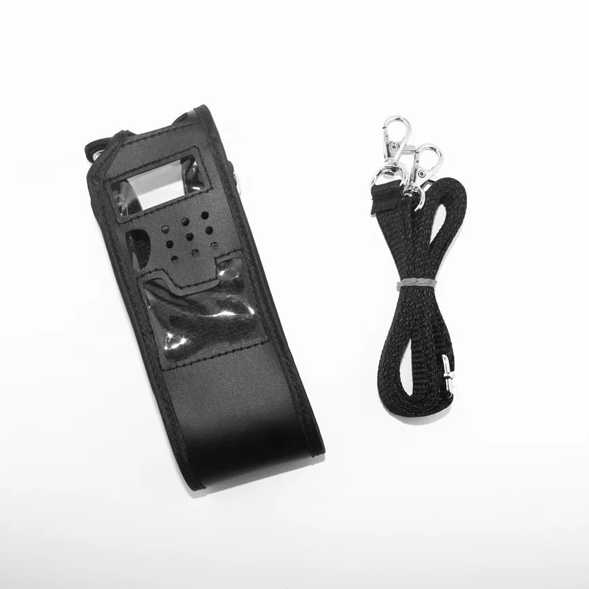 XQF Extended Leather Soft Case For Baofeng UV-5R(3800 mah) TYT TH-UVF9 TH-F8 TH-UVF9D Walkie Talkie | Мобильные телефоны и