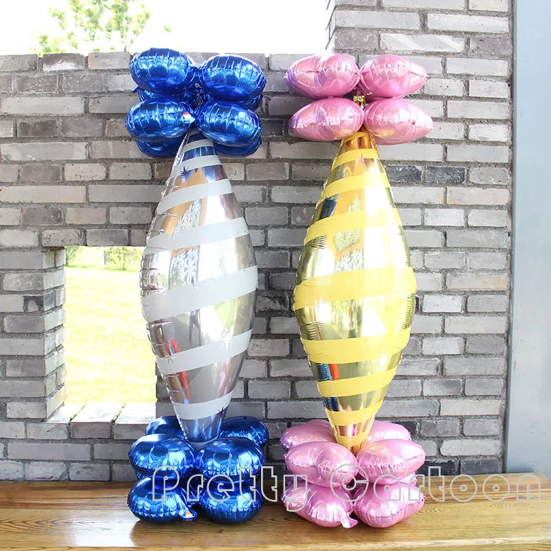 Шарики из алюминиевой фольги в форме четырехлистного клевера 5 шт./лот|balloon