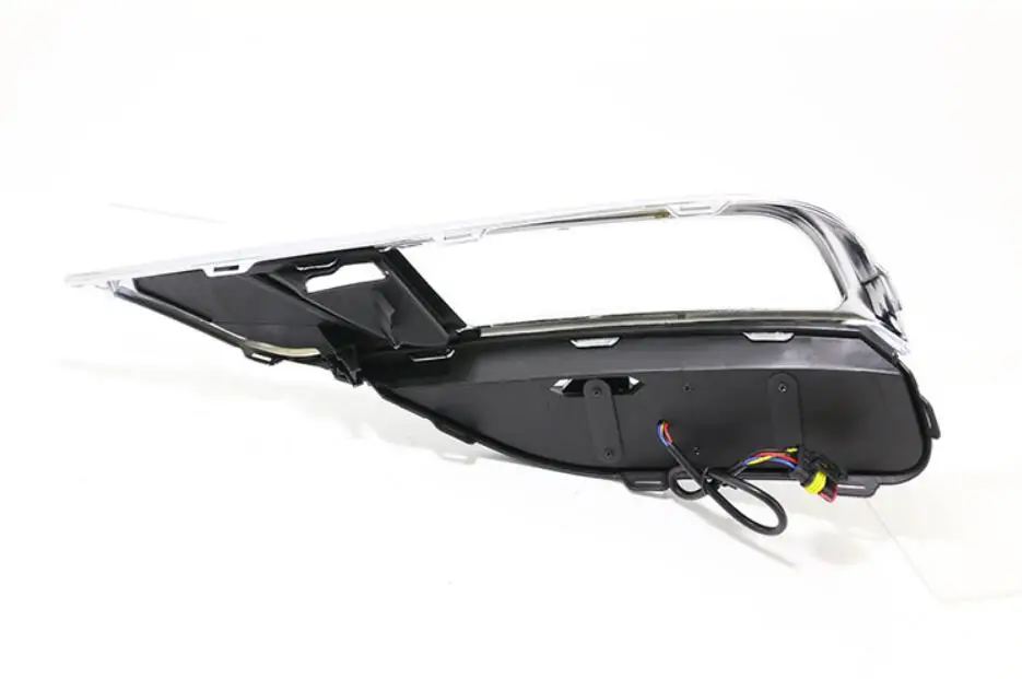 1 комплект года для Honda CRV daytime CR V дневной свет Автомобильные аксессуары светодиодный DRL фары для fog CRV противотуманные фары