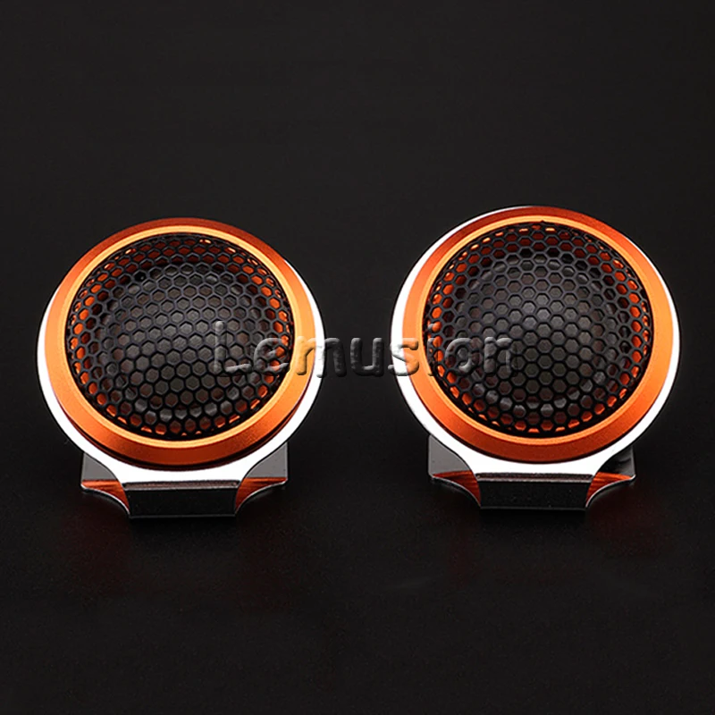 Автомобиль Стайлинг 1 пара модифицированный автомобиль аудио Динамик Шелковый