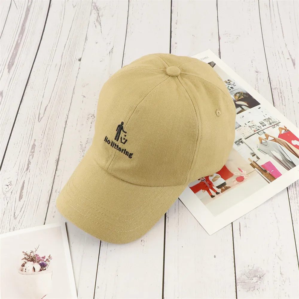 Khaki TOHUIYAN бейсболка без помех Snapback шляпа для мужчин и женщин Мужская шляпа с вышивкой Повседневная Спортивная Кепка кепки в стиле хип-хоп - Цвет: Khaki