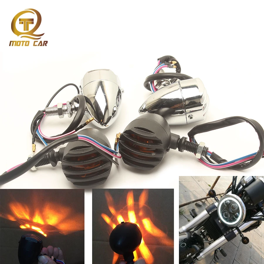 Сигнальная лампа для мотоцикла 10 мм светодиодный сигнал поворота скутера
