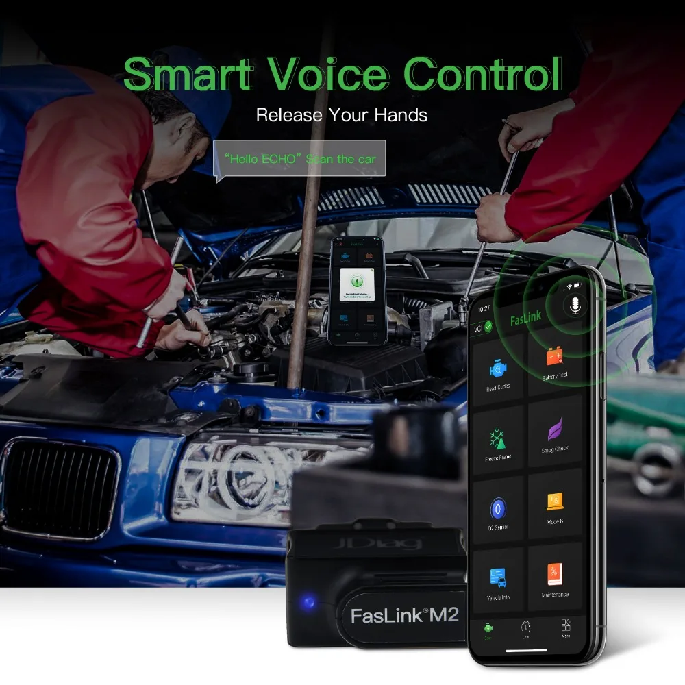 Считыватель кодов JDiag OBD2 OBD сканер FasLink M2 Bluetooth 4 0 диагностический инструмент PK BD
