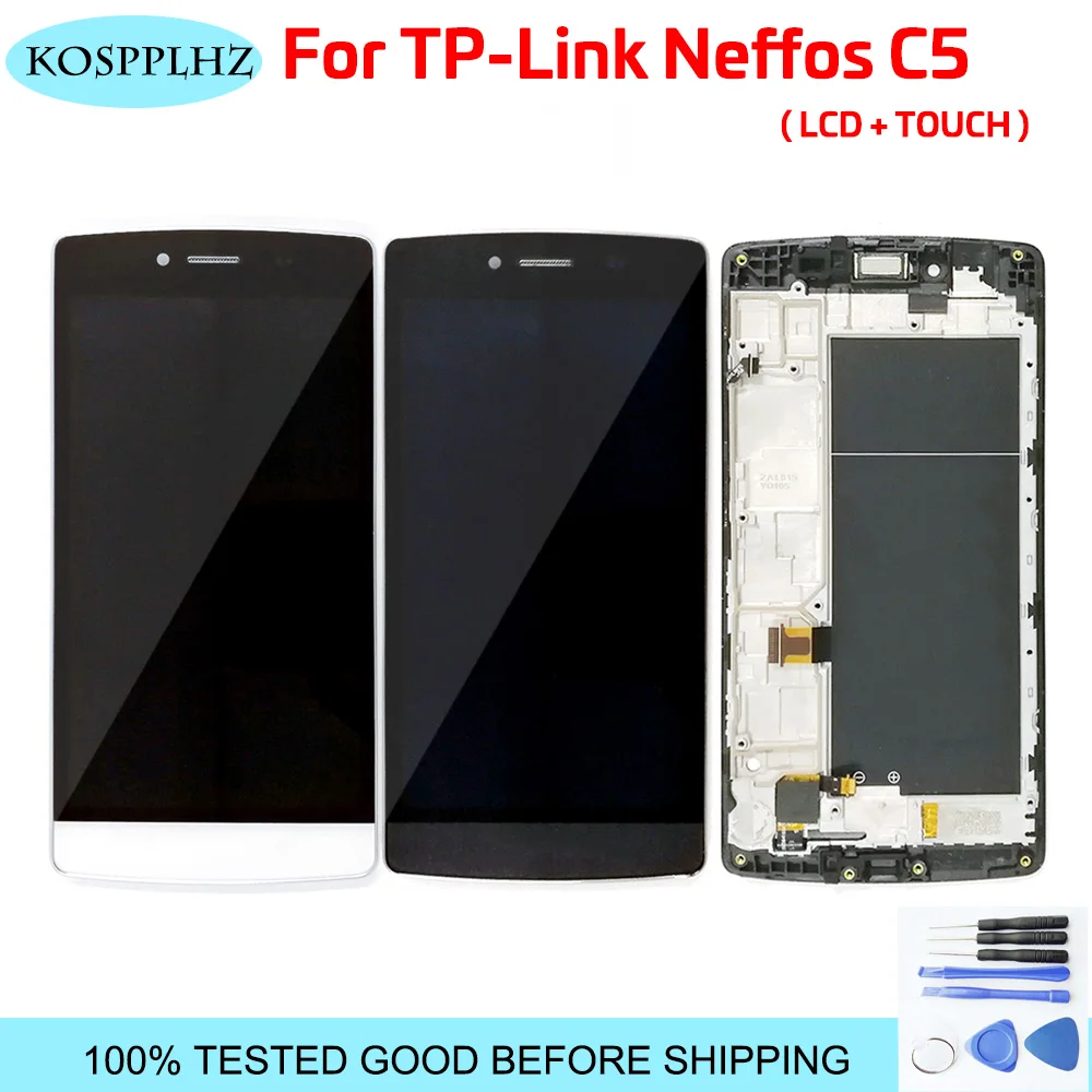5 &quotоригинальный для TP Link Neffos C5 TP702A TP702B TP702C ЖК дисплей сенсорный экран дигитайзер