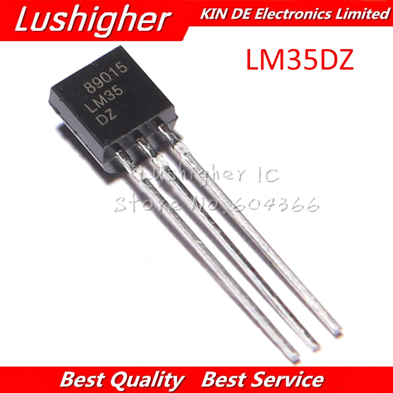 5 шт. высокоточные датчики температуры по Цельсию LM35DZ LM35 TO 92 LM35D|lm35 temperature sensor|sensor