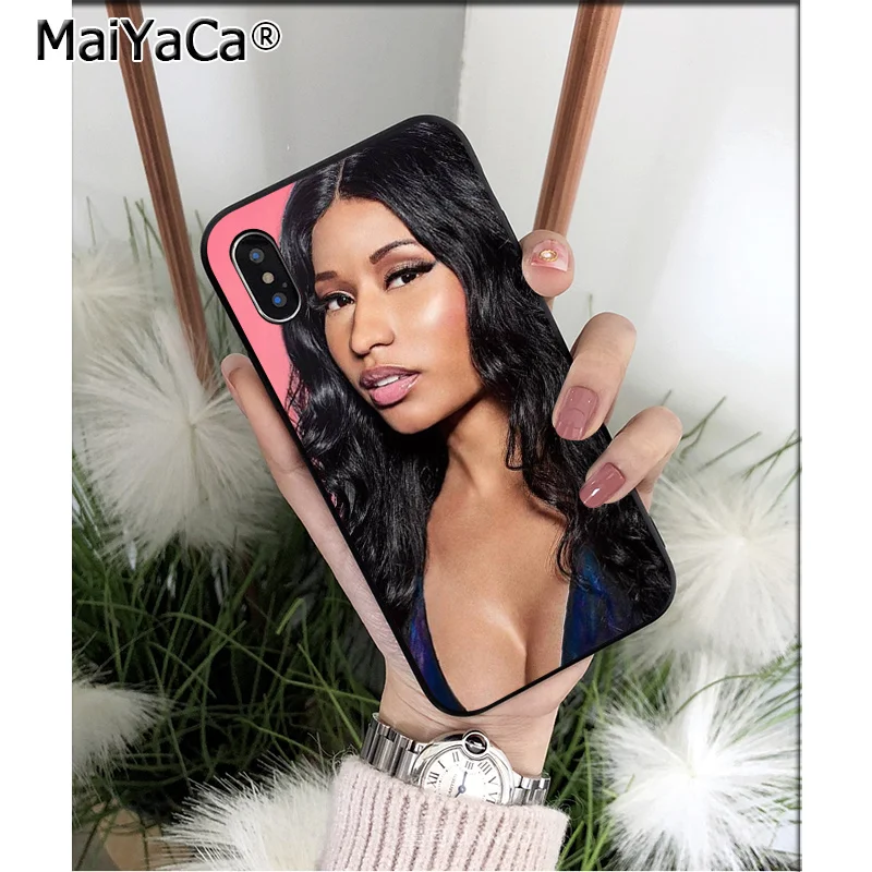 MaiYaCa сексуальный Звездный певец Nicki Minaj TPU мягкие Аксессуары для телефона чехол Apple