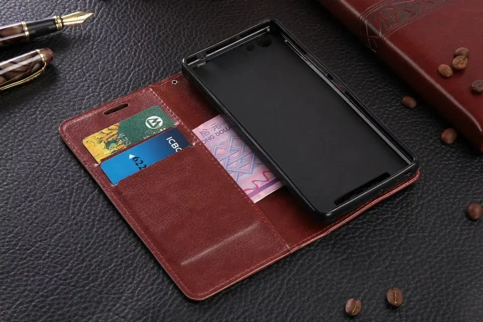 Чехол-книжка с подставкой для высокого качества Power Ice 5 дюймов роскошный бумажник