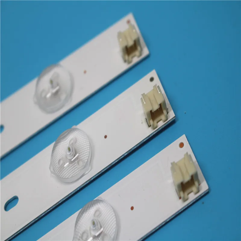 Комплект из 6 светодиодных лент 627 мм для подсветки телевизора Toshiba 32 дюйма SVT320AF5