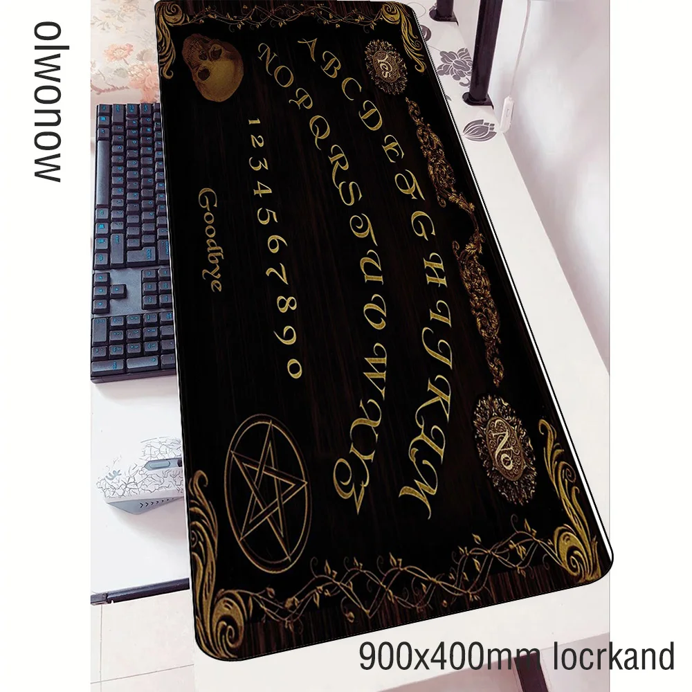 Ouija доска коврик для мыши геймеров офиса 90x40 см Коврик ноутбука игровой гаджета