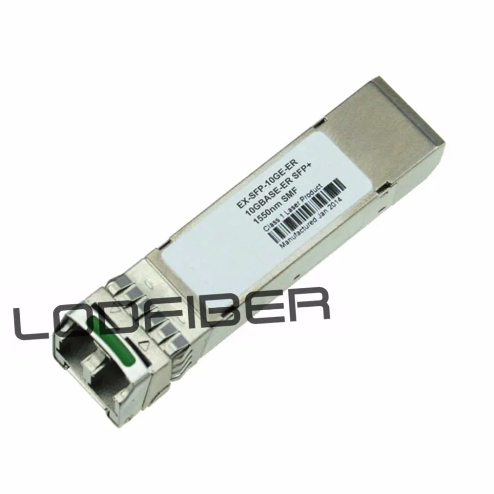 

Juniper Networks EX-SFP-10GE-ER Compatible 10GBASE-ER SFP+ 1550nm 40km DOM Transceiver