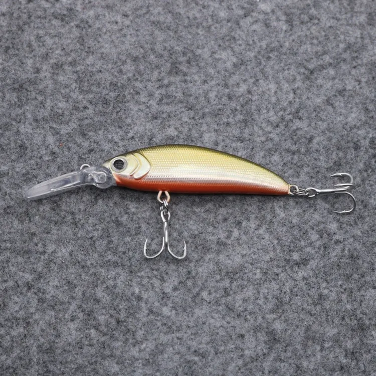 

Boutique Laser Minnow Fish Fishing Lure 5cm/6g Freshwater Sea Fishing Artificial Hard Baits Wobblers For Fishing