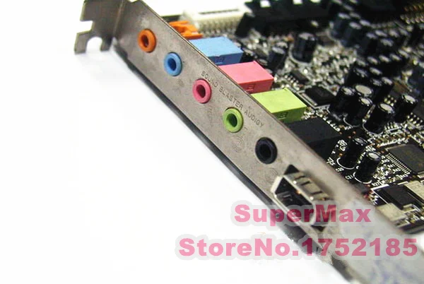 Оригинальная разборка для креативного звукового бластера Audigy SB0090 PCI 5 1 звуковая