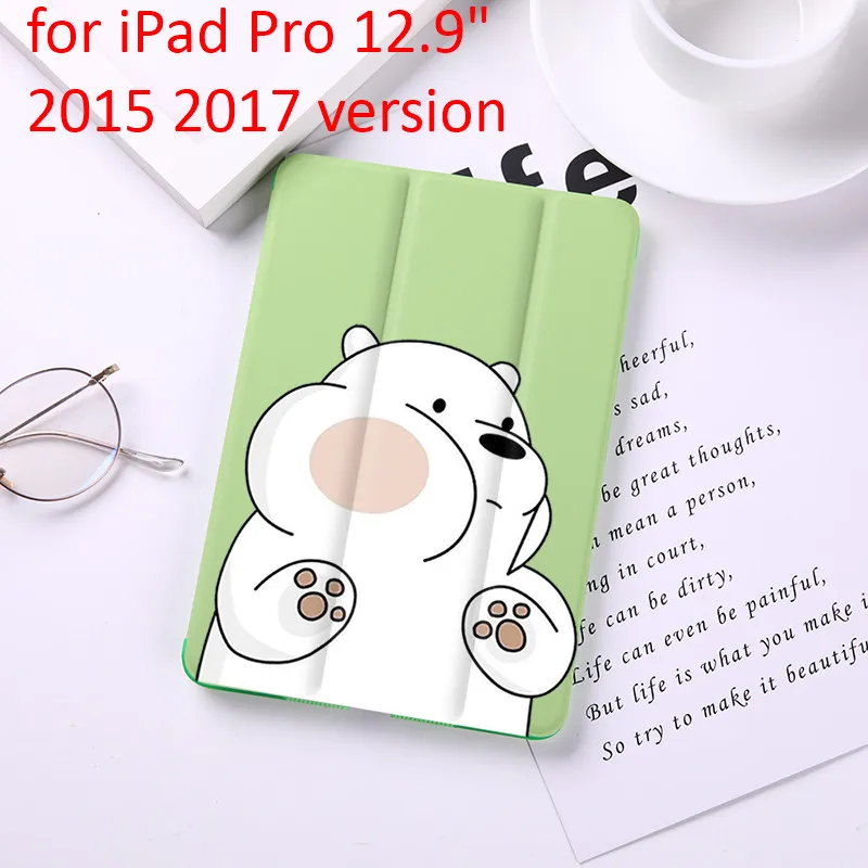 for pro 12.9 2015 Флип-чехол для планшета с принтом, для iPad Pro 9," 10,5" 1" 12,9" из искусственной кожи, складной чехол-книжка для планшета - Цвет: for pro 12.9 2015
