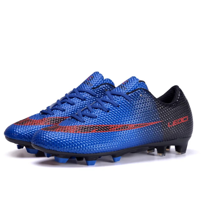 LEOCI футбольные ботинки футболки для мальчиков Chuteiras Botas De Futbol voetbalschoenen chaussure foot