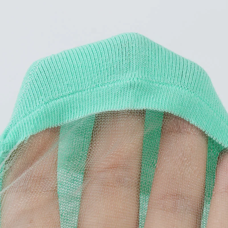 DONG AI/модные ультратонкие прозрачные шелковые Хлопковые женские короткие носки с закрытым носком