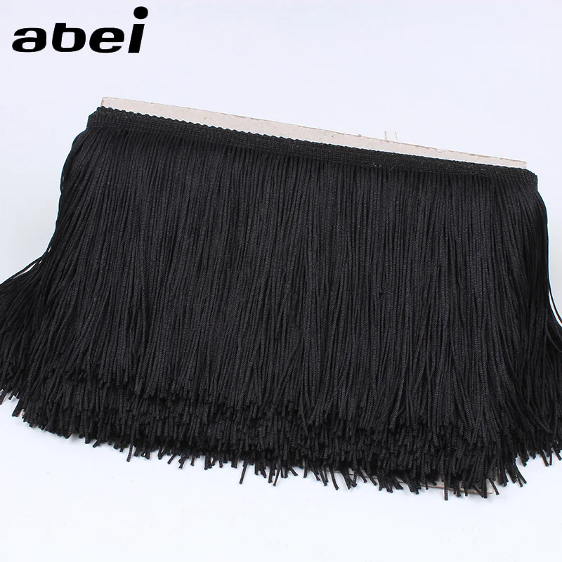 

1Yard 15cm wide Sewing Tassel Fringe Lace Trims Handmade Sewing Stage Dress Evening Clothes Fabric Ribbon DIY Curtain Decoration