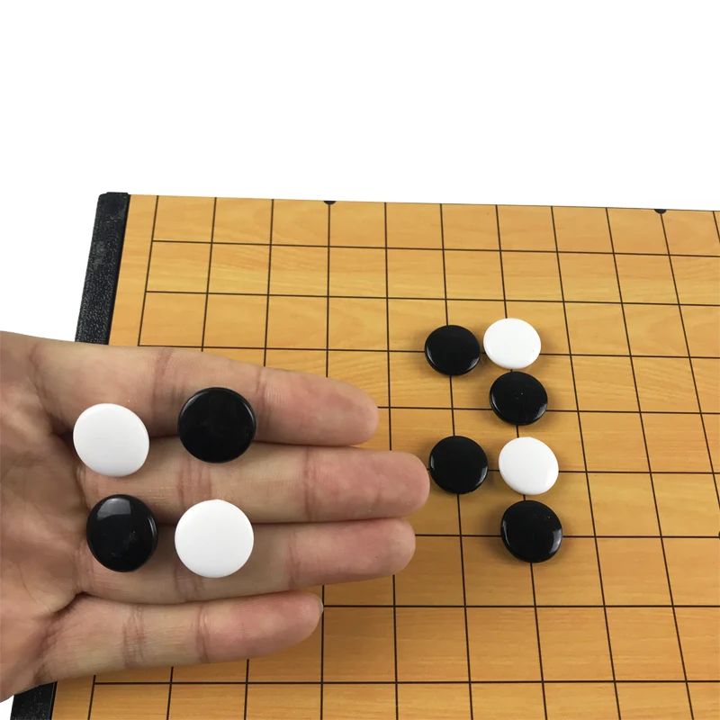 Easytoday Go игровой Шахматный набор высокое качество Пластиковая Складная шахматная