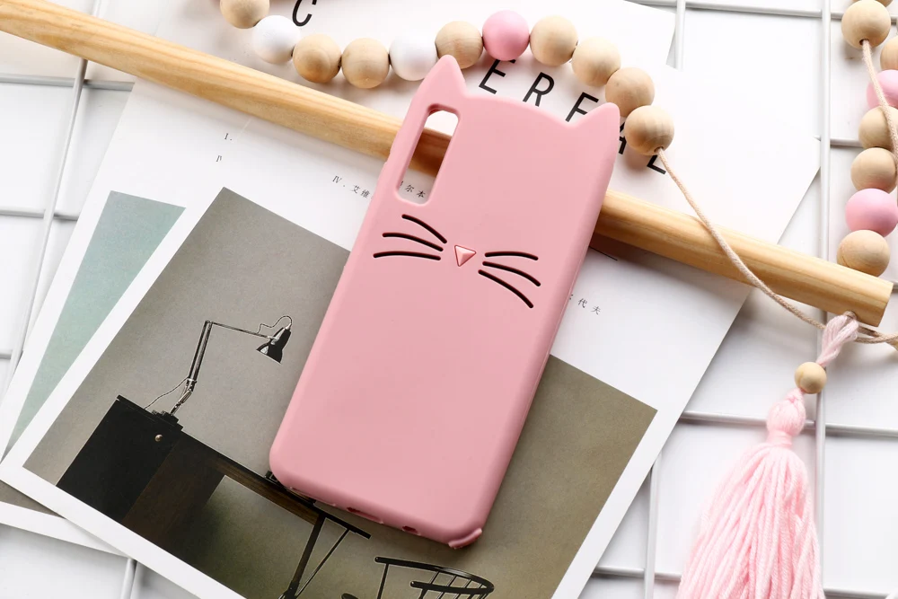 Cat чехол s для samsung Galaxy A7 A8 плюс A6 чехол крышка на samsung S5 A750F A7 A70 A50 A30 A20 S10e S10 рlus Lite Funda