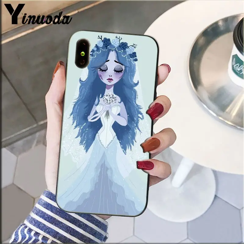 3 Yinuoda Тим Burtons тело невесты дизайн Новинка чехол для телефона Fundas чехол для iPhone 8, 7, 6, 6 S, Plus, 5, 5S SE XR X XS MAX корпус под плетенную сумку - Цвет: 3