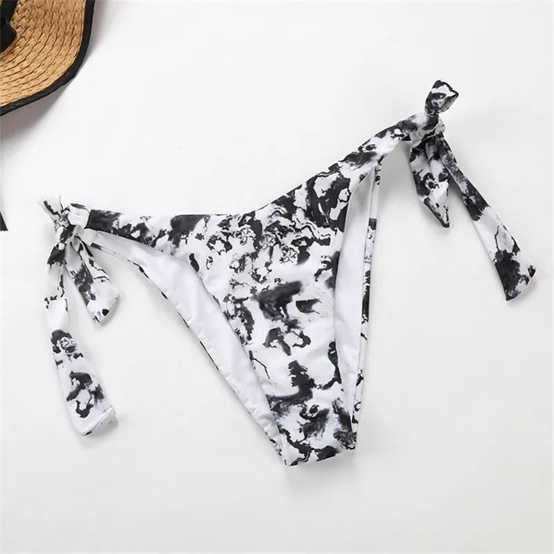 Abstract Women Push Up Bikini Set Sexy Strap Swimsuit Swimwear Beach Bandage Split Swim Bathsuit Biquini Plavky Maillot Tankini |