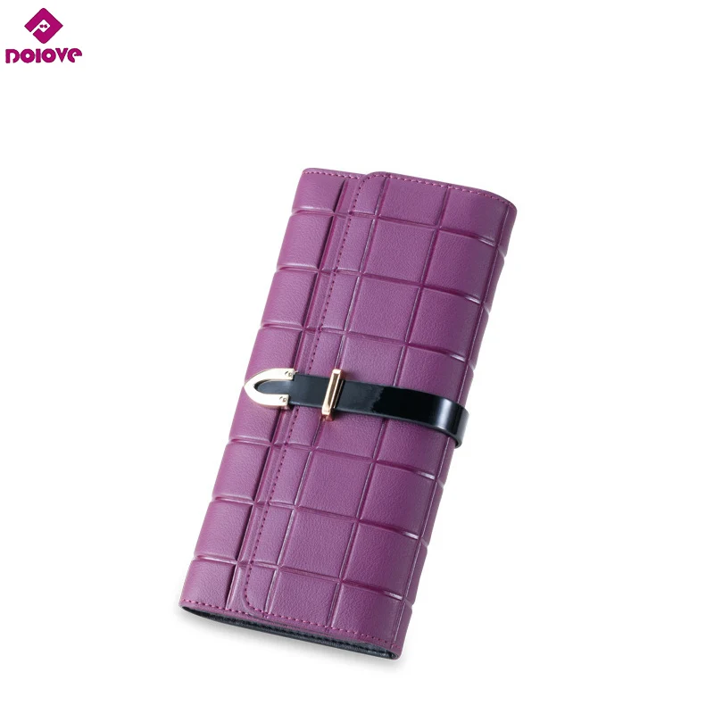 Новинка Женский кошелек DOLOVE с пряжкой сумка в европейском и американском стиле