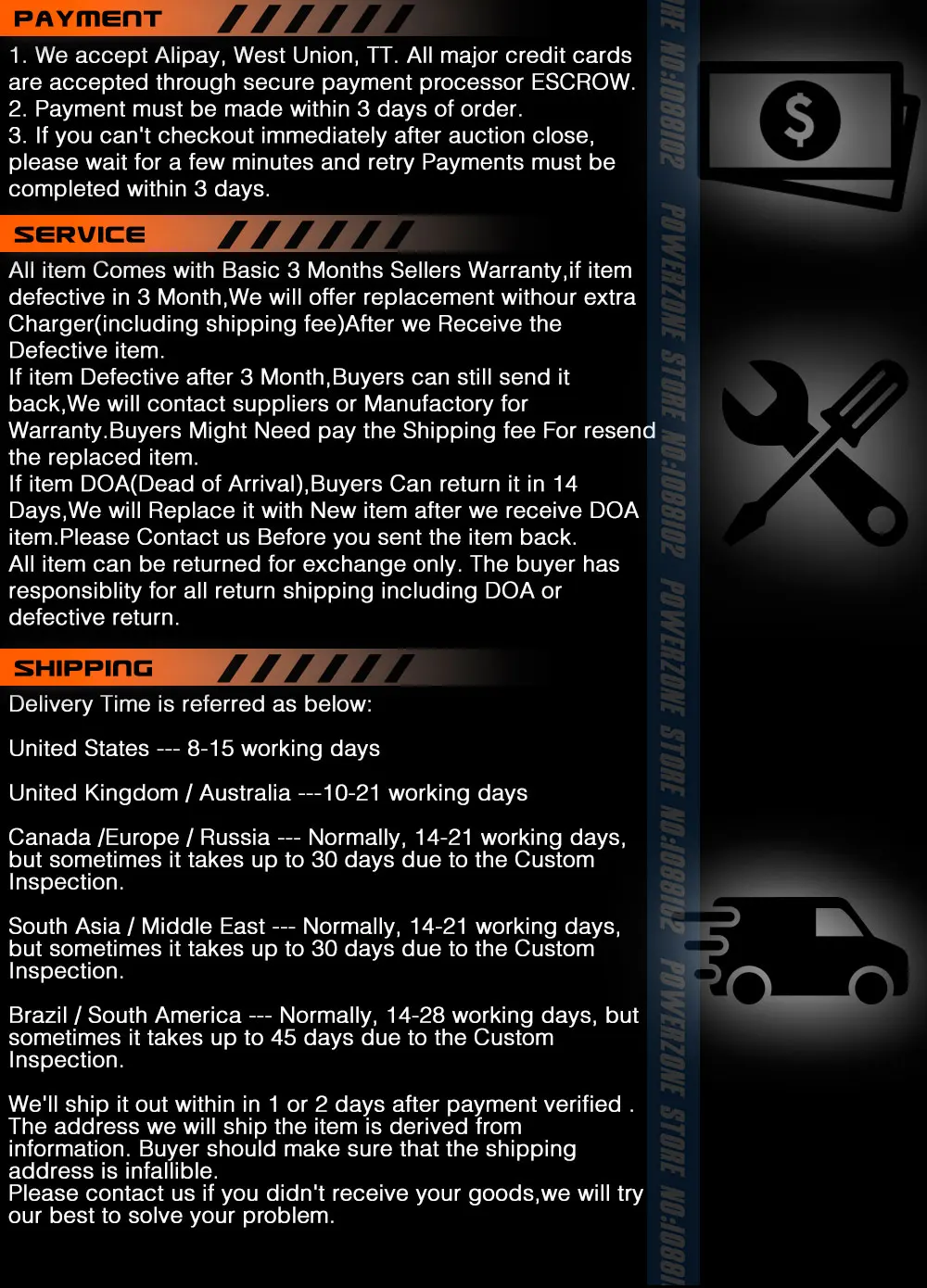 Powerzone фара для KTM SX F EXC XCF SMR 15 16 Мотоцикл Байк MX эндуро супермото с H4 лампочкой