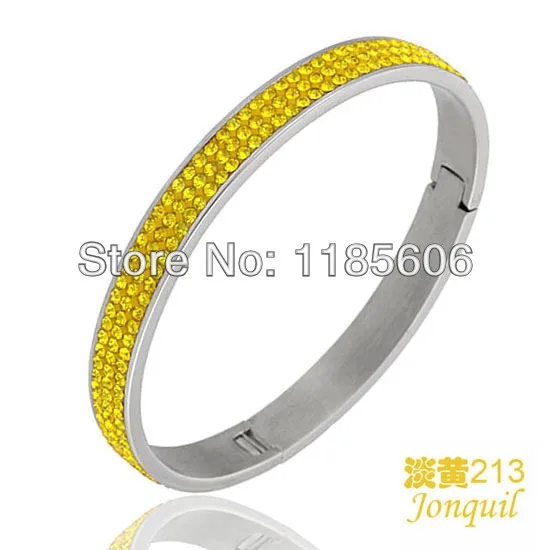 Оптовая продажа 2014 модные браслеты из нержавеющей стали для женщин AAA ювелирное