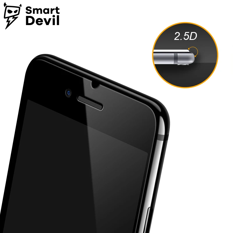 Закаленное стекло SmartDevil Anti peek Privacy для iphone 7 8 Plus защитная пленка экрана полное