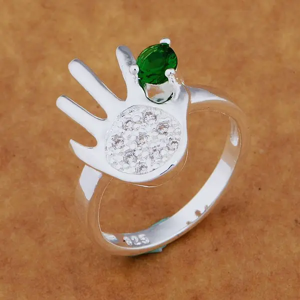 Оптовые обручальные кольца 925 Серебряные модные ювелирные изделия WR-614 |