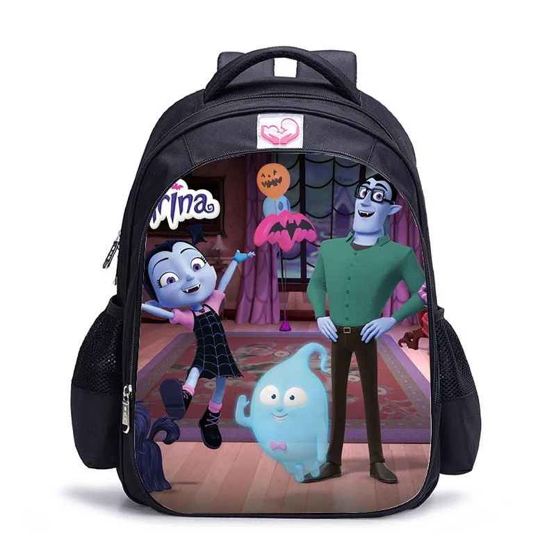 Детский Школьный рюкзак для мальчика Vampirina детей студенческий начальной школы