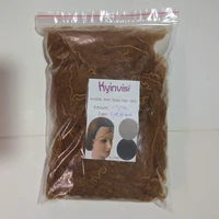 wholesale 500pcs 20inch hairnet 5mm nylon hair nets invisible disposable hair net five colors mix hair bond