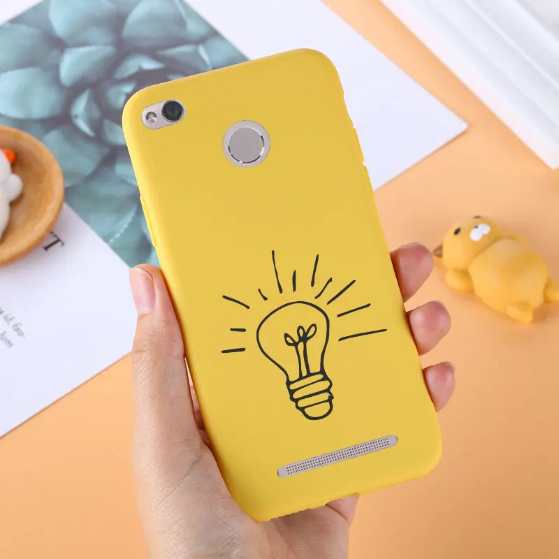 Чехол для телефона Lamocase для xiaomi redmi 3S 4X 4A, желтый чехол, забавный банан, милые Чехлы для redmi 5, 6, 6A, 7, NOTE, 7 PLUS, чехол