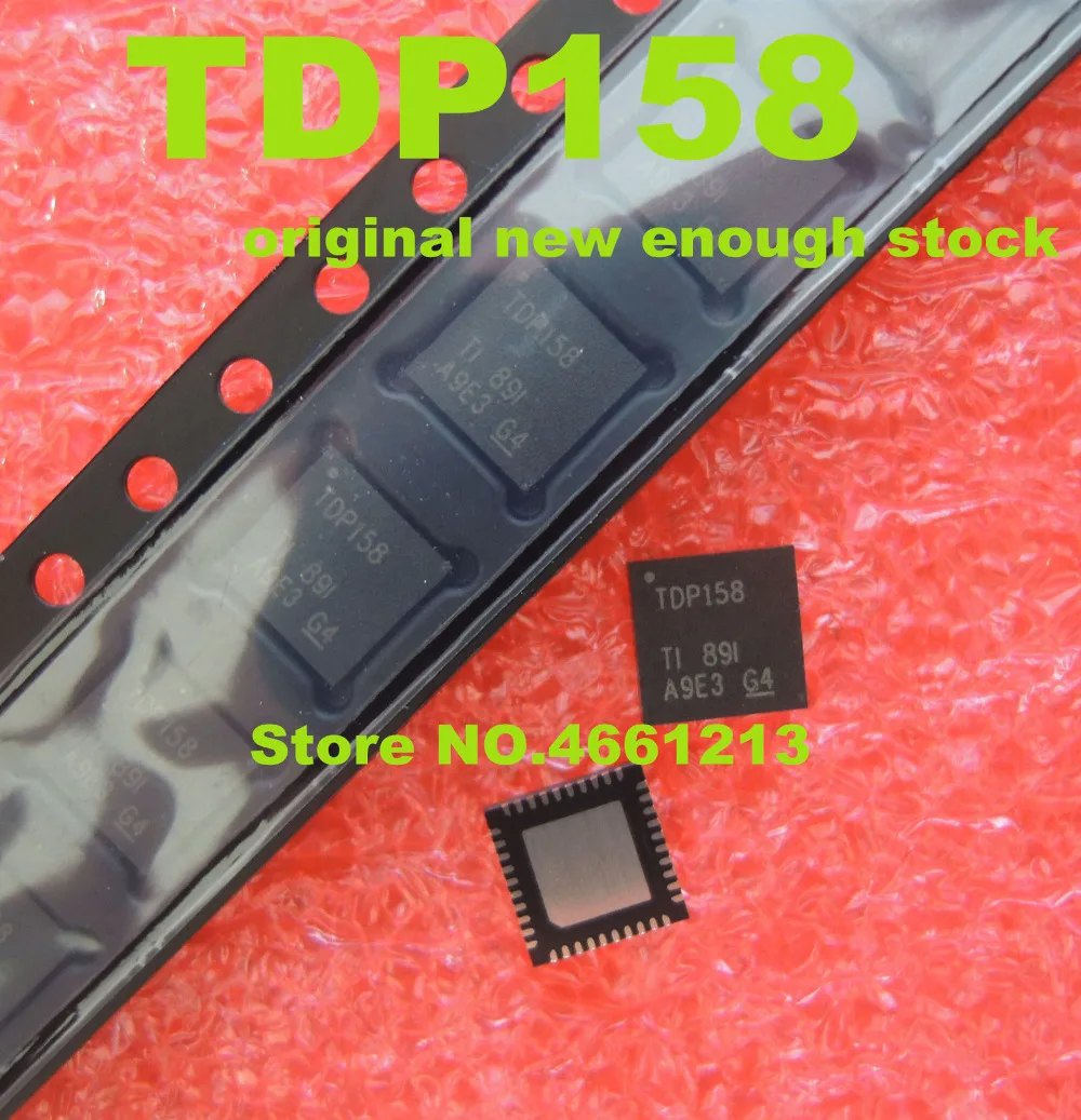 Оригинальный новый чип TDP158 TDP158RSBT TDP158RSBR для X BOX ONE HDMI QFN40 2 шт. 5 шт.|Коннекторы и