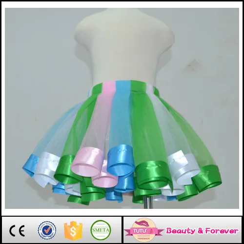 Ручной последние 2 слоя ленты края полосы юбки поправили для 1 Т-8Y девушки | Мать и