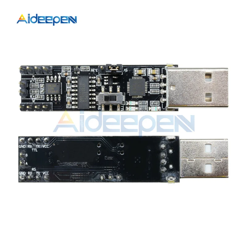 USB к TTL RS485 485 адаптер конвертер PL2303 FT232RL CP2102 плата адаптера модуля|Соединители| |