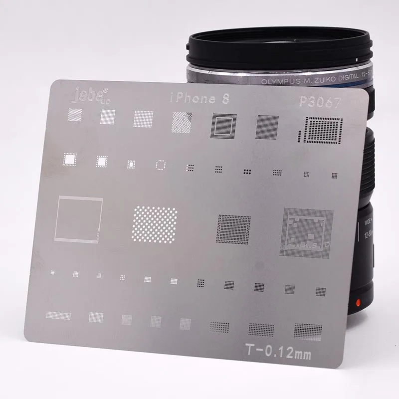 IC Repair BGA Rework Reball трафареты для iPhone X 8 Plus 7 6 шаблон ремонт мобильного телефона