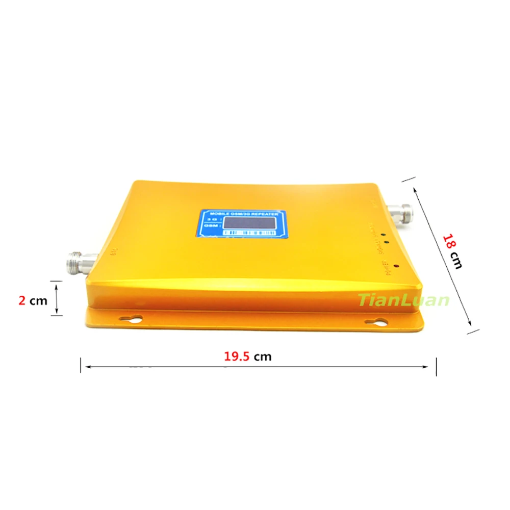 TianLuan Dual Band W CDMA 2100 МГц GSM 900 Мобильный телефон усилитель сигнала 2G 3G Репитер