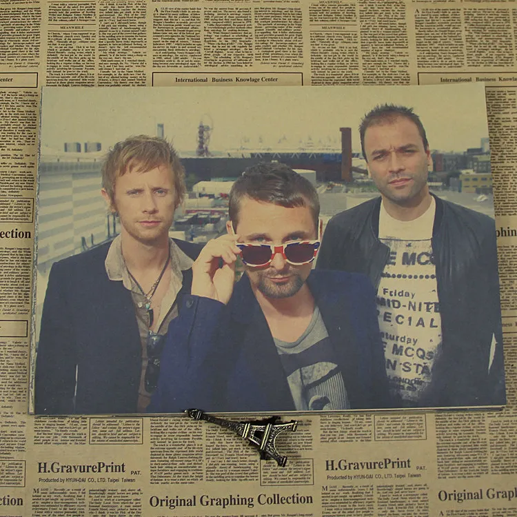 Muse рок группа звезда искусственная кофейня декоративная живопись|Рисование и